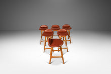 Load image into Gallery viewer, Set of Six ( 6 ) Mid-Century Danish Modern Model OD-61 Counter Height Bar Stools by Erik Buch for O.D. Mobler, Denmark, 1960&#39;s-ABT Modern
