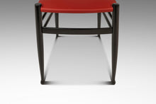 Load image into Gallery viewer, Set of Six (6) Mid-Century Italian Modern Dining Chairs w/ New Vinyl Upholstery Designed After Gio Ponti, Italy, c. 1960's-ABT Modern
