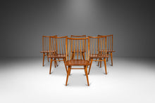 Load image into Gallery viewer, Set of Six ( 6 ) Model 7408 Windsor Dining Chairs in Birch by Leslie Diamond for Conant Ball Modernmates Line, USA, 1956-ABT Modern
