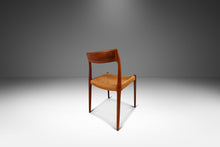 Load image into Gallery viewer, Set of Six ( 6 ) Model 77 Dining Chairs in Teak &amp; Paper Cord by Niels O. Møller for J.L. Møllers Møbelfabrik Modell 77, Denmark, c. 1960s-ABT Modern

