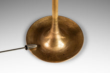 Load image into Gallery viewer, Set of Three ( 3 ) Mid-Century Modern Bauhaus Graduated Brass Tulip-Shaped Candlestick Holders, USA, c. 1960s-ABT Modern
