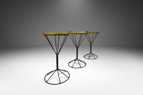 Set of Three (3) Mid Century Modern 