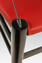 Load image into Gallery viewer, Set of Twelve (12) Mid-Century Italian Modern Bespoke Dining Chairs w/ New Vinyl Upholstery Designed After Gio Ponti, Italy, c. 1960's-ABT Modern
