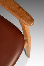 Load image into Gallery viewer, Set of Twelve (12) Model 49 Dining Chairs w/ Two Armchairs in Teak &amp; New Leather by Erik Buch for O. D. Møbler, Denmark, c. 1960s-ABT Modern
