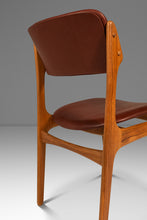 Load image into Gallery viewer, Set of Twelve (12) Model 49 Dining Chairs w/ Two Armchairs in Teak &amp; New Leather by Erik Buch for O. D. Møbler, Denmark, c. 1960s-ABT Modern
