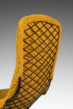 Load image into Gallery viewer, Set of Two (2) Authentic Bird Lounge Chairs w/ Matching Ottomans in Bouclé by Harry Bertoia for Knoll, USA, c. 1960's-ABT Modern
