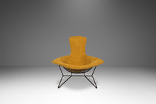 Load image into Gallery viewer, Set of Two (2) Authentic Bird Lounge Chairs w/ Matching Ottomans in Bouclé by Harry Bertoia for Knoll, USA, c. 1960's-ABT Modern
