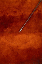 Load image into Gallery viewer, Set of Two (2) Counter Height Wrought Iron Spanish Hacienda Barstools with Hand-Worked Full Grain Leather, c. 1960s-ABT Modern
