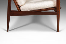 Load image into Gallery viewer, Set of Two (2) Danish Kandidaten Three-Seater Sofas in Knoll Bouclé by Ib Kofod-Larsen for Olof Person, Sweden, c. 1962-ABT Modern

