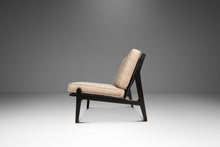 Load image into Gallery viewer, Set of Two (2) Danish Modern Ebonized Lounge Chairs in Bouclé Attributed to Ib Kofod Larsen for Selig, Denmark, c. 1950's-ABT Modern
