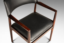 Load image into Gallery viewer, Set of Two (2) MCM Danish Modern Armchairs in Rosewood &amp; Leather by Erik Wørts for Soro Stolefabrik, Denmark, c. 1960's-ABT Modern
