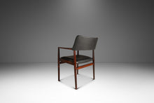 Load image into Gallery viewer, Set of Two (2) MCM Danish Modern Armchairs in Rosewood &amp; Leather by Erik Wørts for Soro Stolefabrik, Denmark, c. 1960's-ABT Modern
