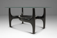 Load image into Gallery viewer, Set of Two (2) MCM Sculptural Biomorphic Side Tables / End Tables After Adrian Pearsall for Craft Associates in Ebony, USA, c. 1960s-ABT Modern

