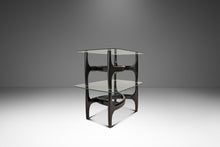 Load image into Gallery viewer, Set of Two (2) MCM Sculptural Biomorphic Side Tables / End Tables After Adrian Pearsall for Craft Associates in Ebony, USA, c. 1960s-ABT Modern

