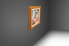 Load image into Gallery viewer, Set of Two (2) Matching Framed / Signed Mid-Century Modern Geometric Abstraction Oil on Canvas Paintings by Fred Blassingham, USA, c. 1980s-ABT Modern
