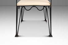 Load image into Gallery viewer, Set of Two (2) Méandre Side Chairs in Wrought Iron Inspired by Jean Royère Produced by Design Frères, USA, c. 2000s-ABT Modern
