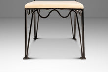 Load image into Gallery viewer, Set of Two (2) Méandre Side Chairs in Wrought Iron Inspired by Jean Royère Produced by Design Frères, USA, c. 2000s-ABT Modern
