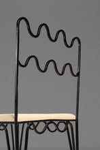 Load image into Gallery viewer, Set of Two (2) Méandre Side Chairs in Wrought Iron Inspired by Jean Royère Produced by Design Frères, USA, c. 2000s-ABT Modern
