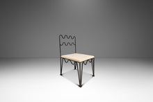 Load image into Gallery viewer, Set of Two (2) Méandre Side Chairs in Wrought Iron Inspired by Jean Royère Produced by Design Frères, USA, c. 2000s-ABT Modern
