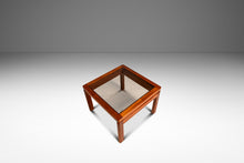 Load image into Gallery viewer, Set of Two (2) Mid-Century Danish Modern End Tables in Teak &amp; Smoked Glass by Kristiansen Thomassen, Denmark, c. 1970s-ABT Modern
