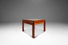 Load image into Gallery viewer, Set of Two (2) Mid-Century Danish Modern End Tables in Teak &amp; Smoked Glass by Kristiansen Thomassen, Denmark, c. 1970s-ABT Modern
