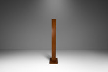 Load image into Gallery viewer, Set of Two (2) Mid-Century Modern 6 ft Freestanding Architectural Tower Floor Lamps in Oak After Frank Llyod Wright, USA, c. 1960s-ABT Modern
