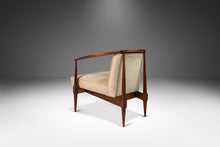 Load image into Gallery viewer, Set of Two (2) Mid-Century Modern &quot;Horseshoe&quot; Lounge Chairs in Walnut in the Manner of Kipp Stewart, USA, c. 1960&#39;s-ABT Modern

