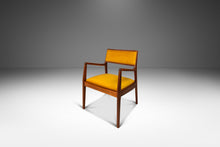 Load image into Gallery viewer, Set of Two (2) Mid-Century Modern Model C140 &quot;Playboy&quot; Chairs in Walnut and Felt by Jens Risom for Jens Risom Design, USA, c. 1960s-ABT Modern
