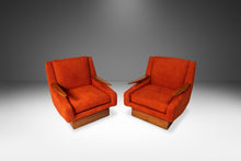 Load image into Gallery viewer, Set of Two (2) Mid-Century Modern Space Age &quot;Horn&quot; Lounge Chairs in the Manner of Vladimir Kagan, USA, c. 1960&#39;s-ABT Modern
