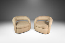 Load image into Gallery viewer, Set of Two (2) Mid-Century Modern &quot;Targa&quot; Swivel Chairs by Weiman for Interlude Home After Vladimir Kagan, USA, c. 2000s-ABT Modern
