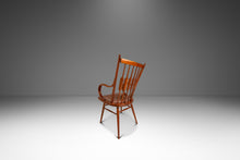 Load image into Gallery viewer, Set of Two (2) Mid-Century Modern Windsor Centennial Chairs in Solid Walnut by Kipp Stewart for Drexel, USA, c. 1960's-ABT Modern
