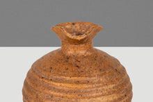 Load image into Gallery viewer, Set of Two (2) Miniature Vintage Ceramic Japanese Shigaraki Yaki Ikebana Flower Vases Vessels, Japan, c. 1960s-ABT Modern
