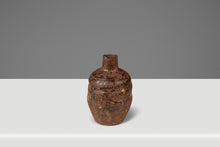Load image into Gallery viewer, Set of Two (2) Miniature Vintage Ceramic Japanese Shigaraki Yaki Ikebana Flower Vases Vessels, Japan, c. 1960s-ABT Modern

