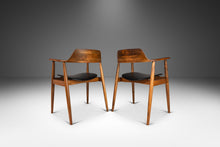 Load image into Gallery viewer, Set of Two (2) Model 411 Armchairs in Solid Beech by Hartmut Lohmeyer for Wilkahn, Germany, c. 1950&#39;s-ABT Modern

