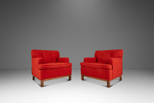 Load image into Gallery viewer, Set of Two ( 2 ) Neoclassical Lounge Chairs After the Casa Encantada by T.H. Robsjohn-Gibbings for Peterson Studios, USA, c. 1960s-ABT Modern
