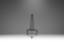 Load image into Gallery viewer, Set of Two ( 2 ) Oversized Wrought Iron Sculptural "Spine Chairs" in the Manner of Andre Dubreuil, United States, c. 1980s-ABT Modern
