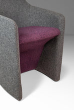 Load image into Gallery viewer, Set of Two (2) Post Modern "Bison" &amp; "Venus" Lounge / Accent Chairs in Mohair by Simon Pengelly for Allermuir, United Kingdom, c. 2010s-ABT Modern
