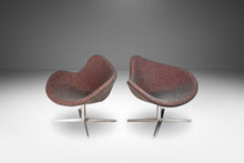 Load image into Gallery viewer, Set of Two (2) Postmodern Swivel-Base &quot;K2&quot; Magenta Chairs by Busk &amp; Hertzog for Hightower, USA, c. 2000&#39;s-ABT Modern

