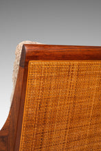 Load image into Gallery viewer, Set of Two (2) Rare Mid-Century Modern Caned Lounge Chairs in Walnut by Kipp Stewart for Directional, USA, c. 1950s-ABT Modern
