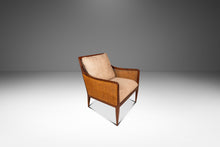 Load image into Gallery viewer, Set of Two (2) Rare Mid-Century Modern Caned Lounge Chairs in Walnut by Kipp Stewart for Directional, USA, c. 1950s-ABT Modern
