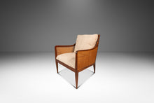 Load image into Gallery viewer, Set of Two (2) Rare Mid-Century Modern Caned Lounge Chairs in Walnut by Kipp Stewart for Directional, USA, c. 1950s-ABT Modern
