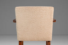 Load image into Gallery viewer, Set of Two (2) Rare Mid-Century Modern Model C-108 Armchairs in Walnut &amp; Beige Bouclé by Jens Risom for Jens Risom Design, USA, c. 1960s-ABT Modern
