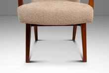Load image into Gallery viewer, Set of Two (2) Rare Mid-Century Modern Model C-108 Armchairs in Walnut &amp; Beige Bouclé by Jens Risom for Jens Risom Design, USA, c. 1960s-ABT Modern
