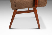 Load image into Gallery viewer, Set of Two (2) Rare Mid-Century Modern Model C-108 Armchairs in Walnut &amp; Brown Bouclé by Jens Risom for Jens Risom Design, USA, c. 1950s-ABT Modern
