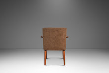Load image into Gallery viewer, Set of Two (2) Rare Mid-Century Modern Model C-108 Armchairs in Walnut &amp; Brown Bouclé by Jens Risom for Jens Risom Design, USA, c. 1950s-ABT Modern
