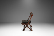 Load image into Gallery viewer, Set of Two ( 2 ) Rare Mid-Century Modern "Sloucher" Sling Chairs in Rosewood &amp; Leather by Don S. Shoemaker for Señal Furniture, c. 1960s-ABT Modern
