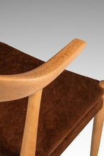Load image into Gallery viewer, Set of Two (2) Rare Mid-Century Scandinavian Modern "Horn" Accent Armchairs in Beech &amp; Suede by Folke Ohllson for DUX, Sweden, c. 1950s-ABT Modern
