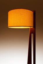 Load image into Gallery viewer, Set of Two (2) Scandinavian Modern Architectural Floor Lamps in Teak After Tord Bjorklund, c. 1990&#39;s-ABT Modern
