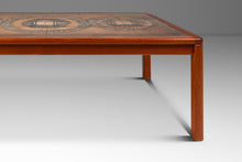 Load image into Gallery viewer, Set of Two Danish Modern Coffee Table w/ Matching Side Table in Teak w/ Ceramic Tile Mosaic Inlay by Johannes Andersen, Denmark, c. 1970's-ABT Modern
