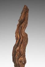 Load image into Gallery viewer, Signed Abstract Rustic Driftwood "Howling Wolf" Sculpture in Solid Beach Driftwood by Emlen Drayton, USA, c. 2000s-ABT Modern
